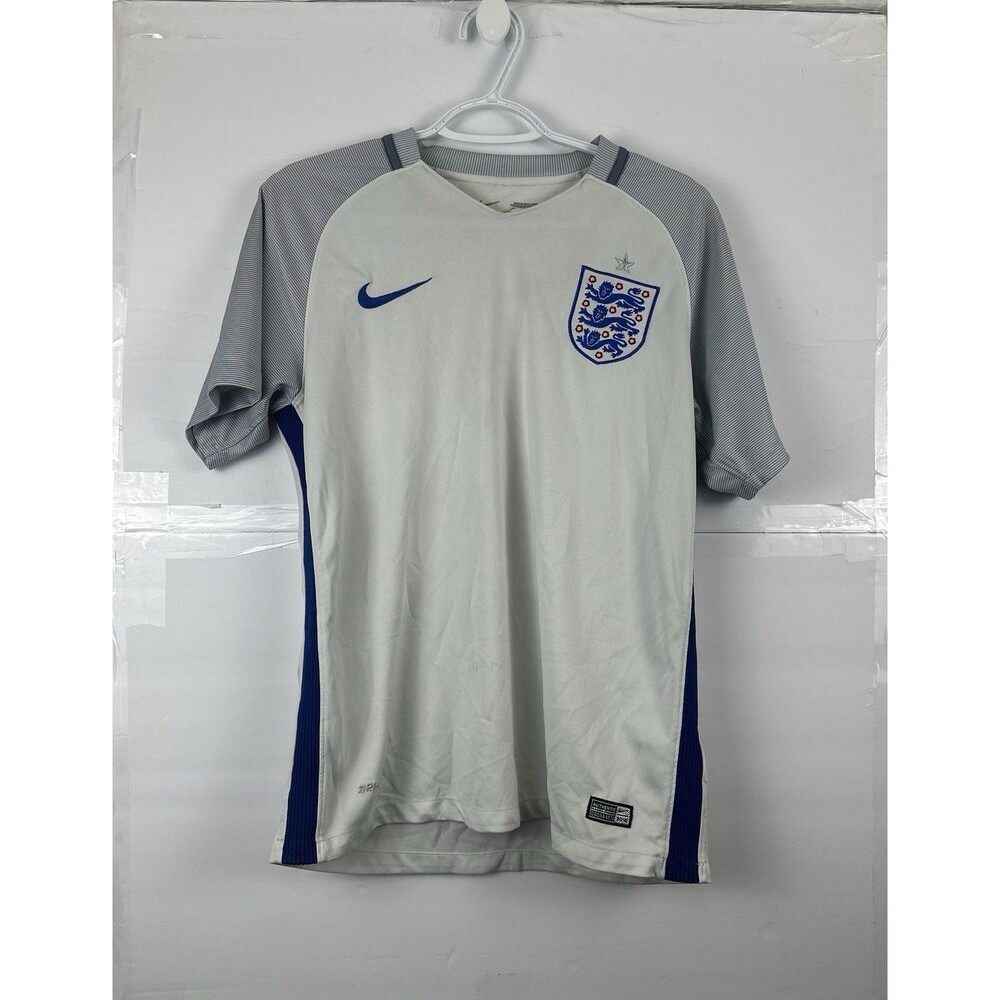 Nike England 2016 Home Jersey Dri-FIT White Soccer Shirt Euro 2016 Size M